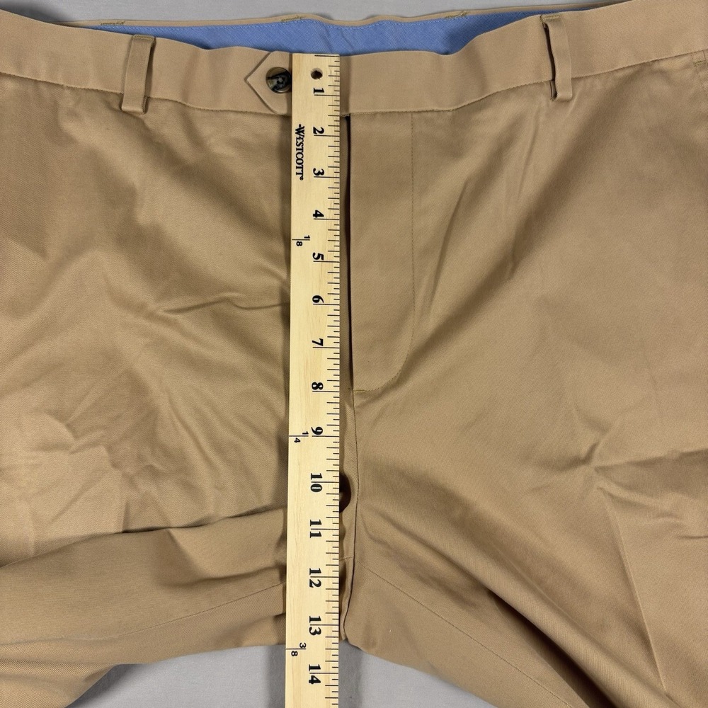 Brooks Brothers Lightweight Advantage Chino Milano Pants Mens 40x34 Khaki Tan - Picture 7 of 11
